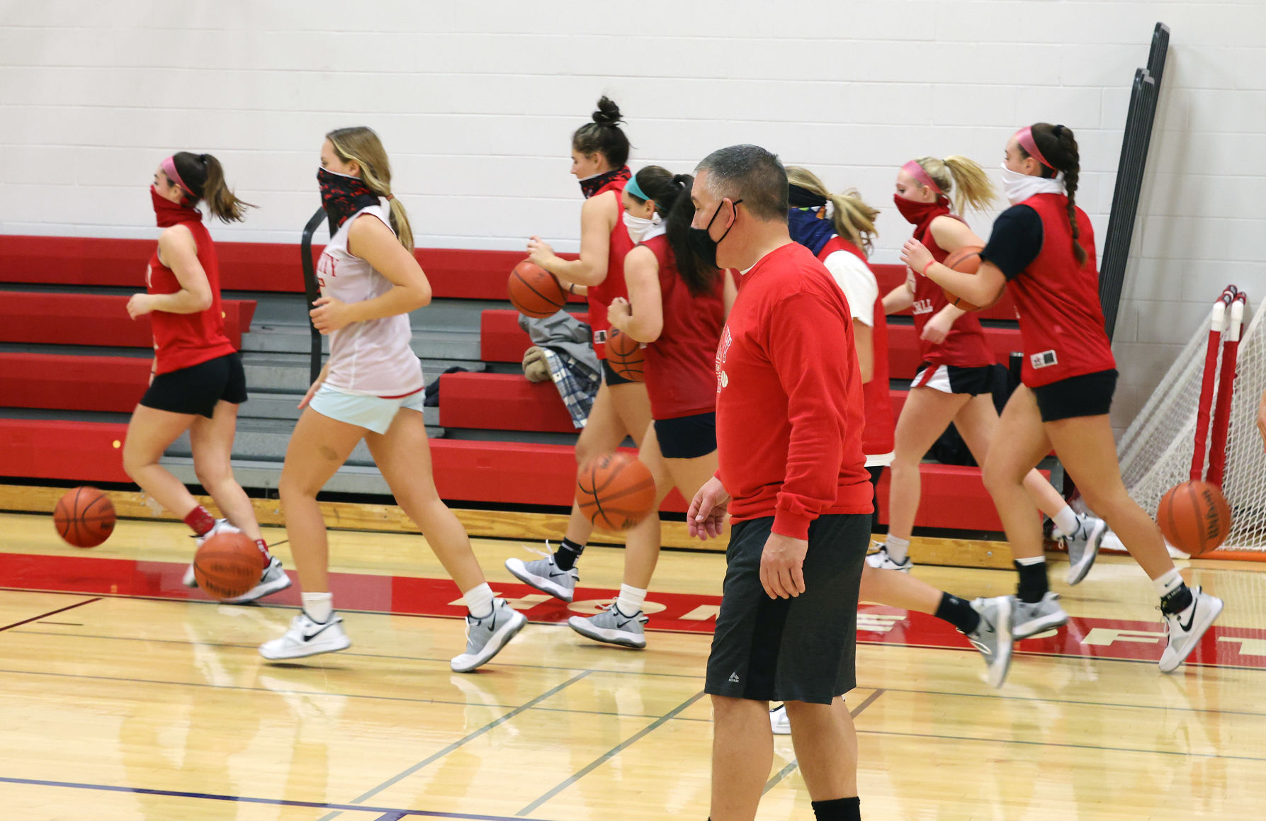 Ocean City Hoops practice